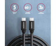 Axagon BUCM3-CM10AB SPEED USB-C 3.2 Gen 1 kabel 1 m - 1485420 - zdjęcie 2